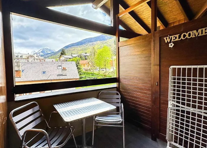 4- Joli Studio Brides-Les-Bains Avec Vue Montagne