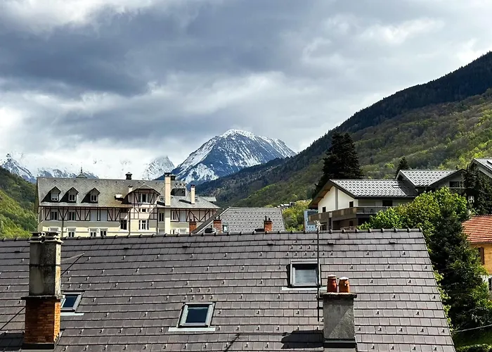 4- Joli Studio Brides-Les-Bains Avec Vue Montagne